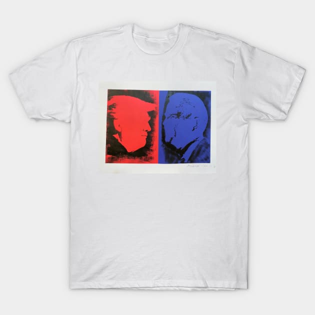 Trump versus Biden T-Shirt by gjspring